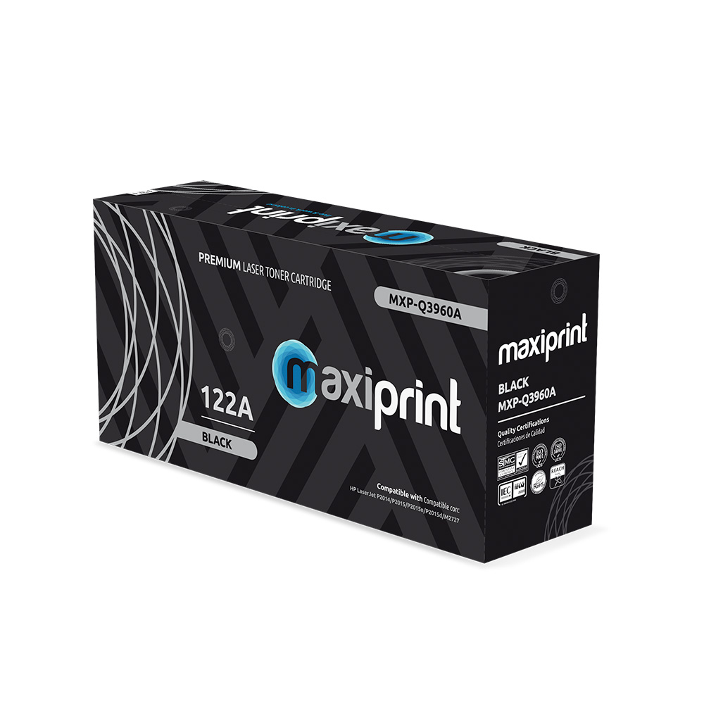 Cartucho de Toner Maxiprint Compatible con HP Q3960A negro