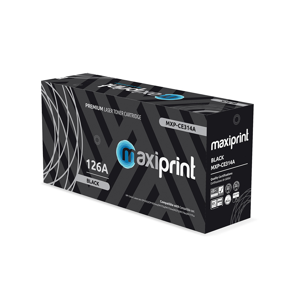 Unidad OPC Drum Maxiprint Compatible con HP CE314A negro
