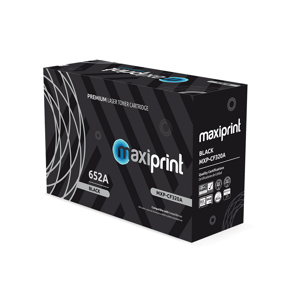 Cartucho de Toner Maxiprint Compatible con HP CF320A negro