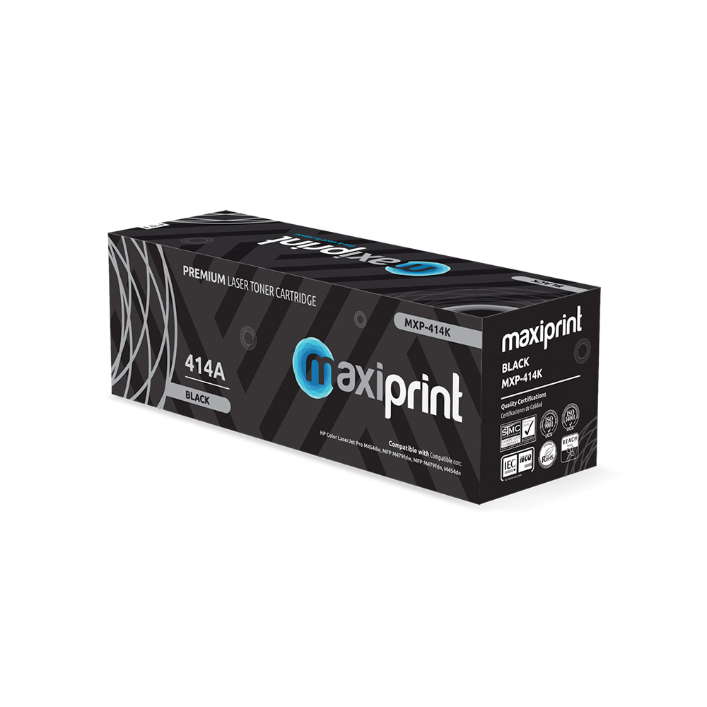 Cartucho de Toner Maxiprint Compatible con HP W2020A  414A negro (C/Chip)