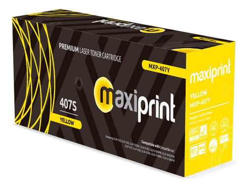 Cartucho de Toner Maxiprint Compatible con HP W2022A 414A amarillo (C/Chip)
