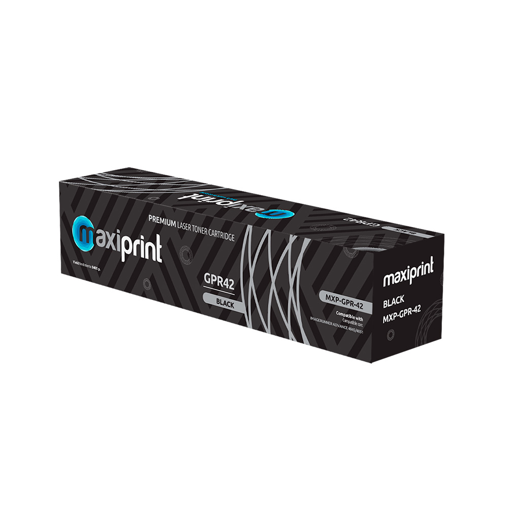 Cartucho de Toner Maxiprint Compatible con Canon GPR 42 negro