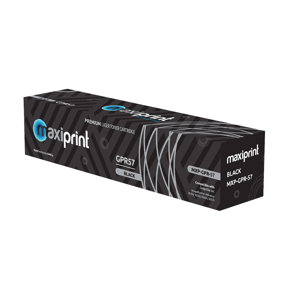 Cartucho de Toner Maxiprint Compatible con Canon GPR 57 negro