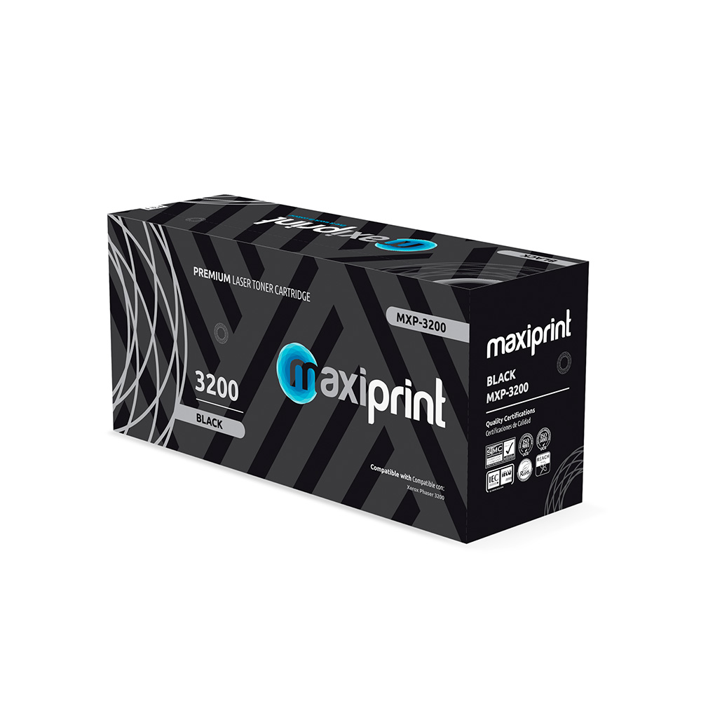 Cartucho de Toner Maxiprint Compatible con Xerox 3200 113R00730 negro