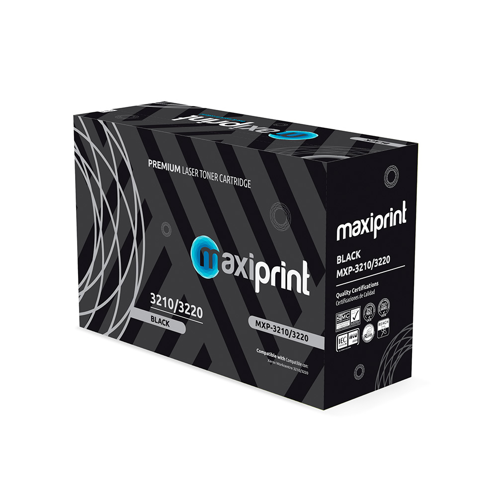 Cartucho de Toner Maxiprint Compatible con Xerox 3210/3220 106R01487 negro
