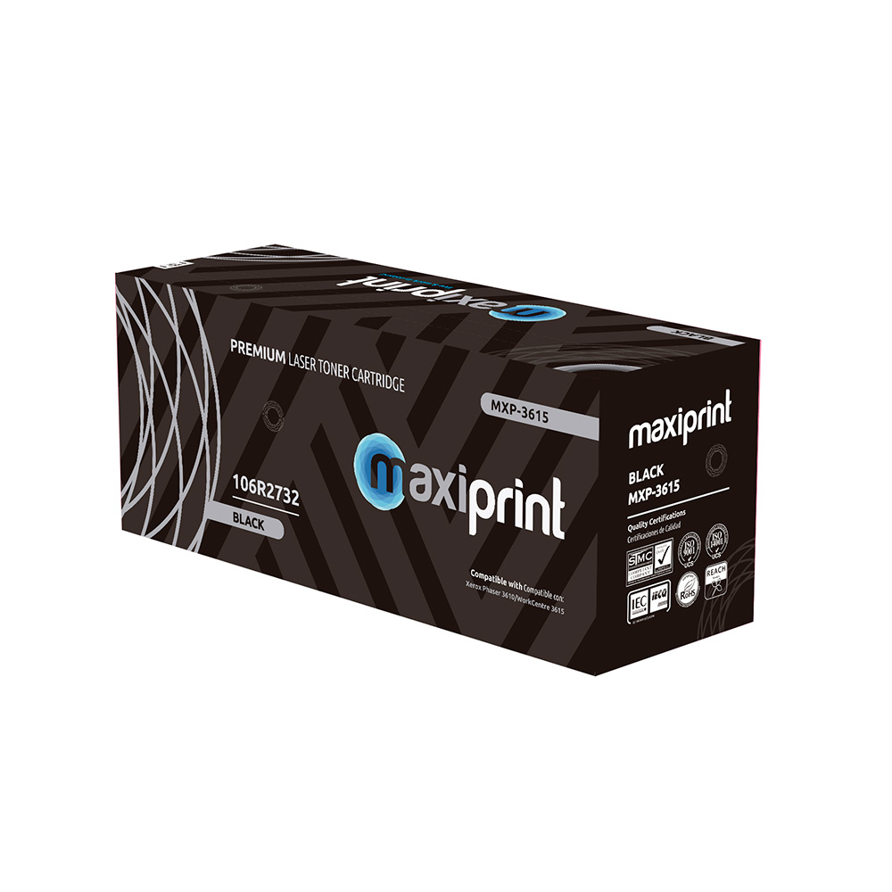 Cartucho de Toner Maxiprint Compatible con Xerox 3615 106R02732 negro