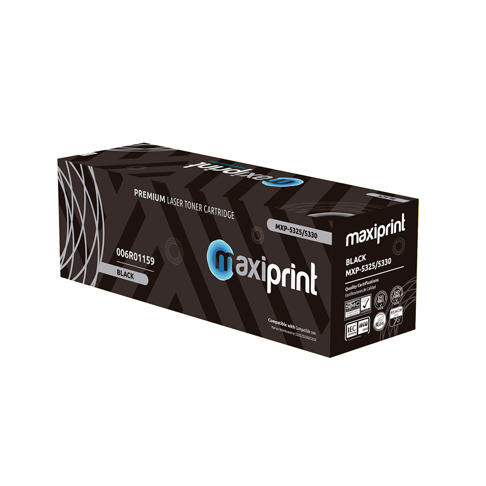 Cartucho de Toner Maxiprint Compatible con Xerox 5325/53300 006R01160 negro