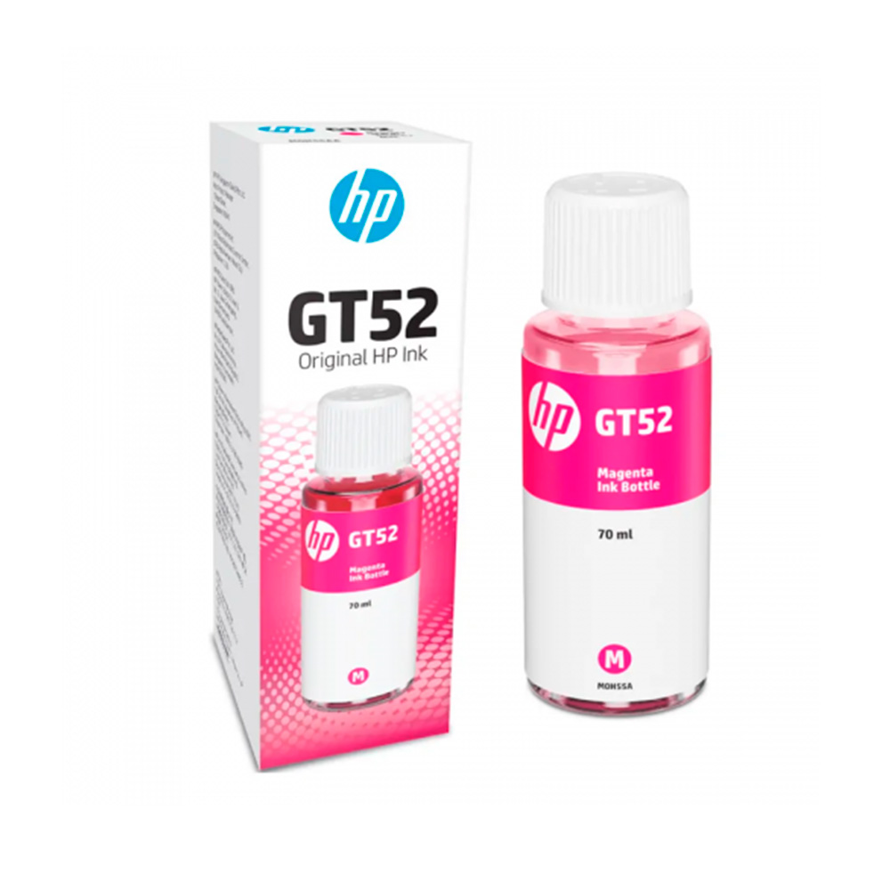 Botella de Tinta para Refill HP GT52 Magenta 70ml