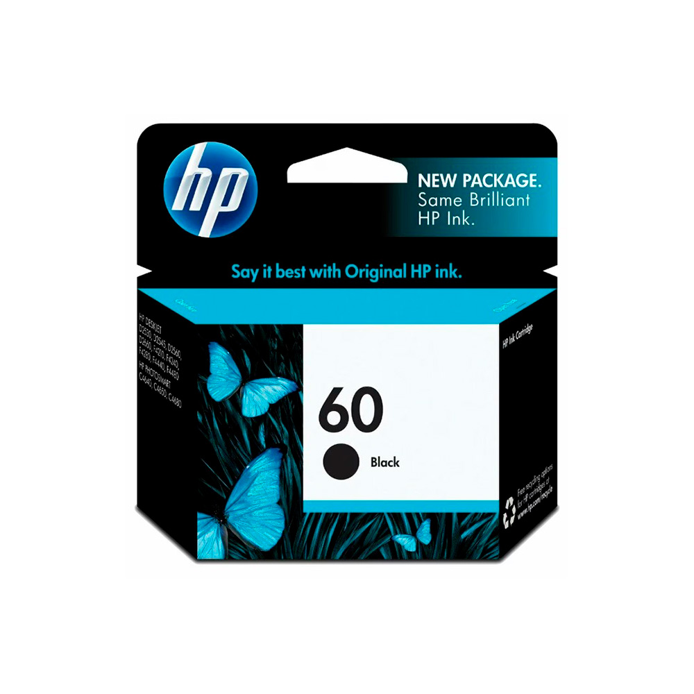 Cartucho de tinta HP 60 Negro