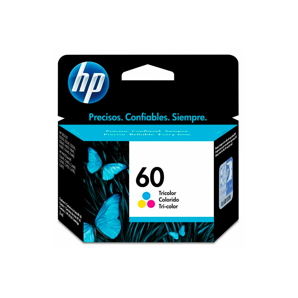 Cartucho de tinta HP 60 Tricolor