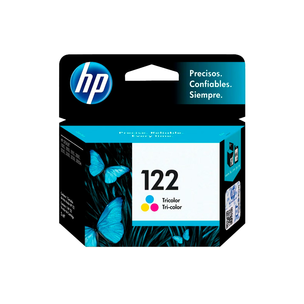 Cartucho de tinta HP 122 Tricolor