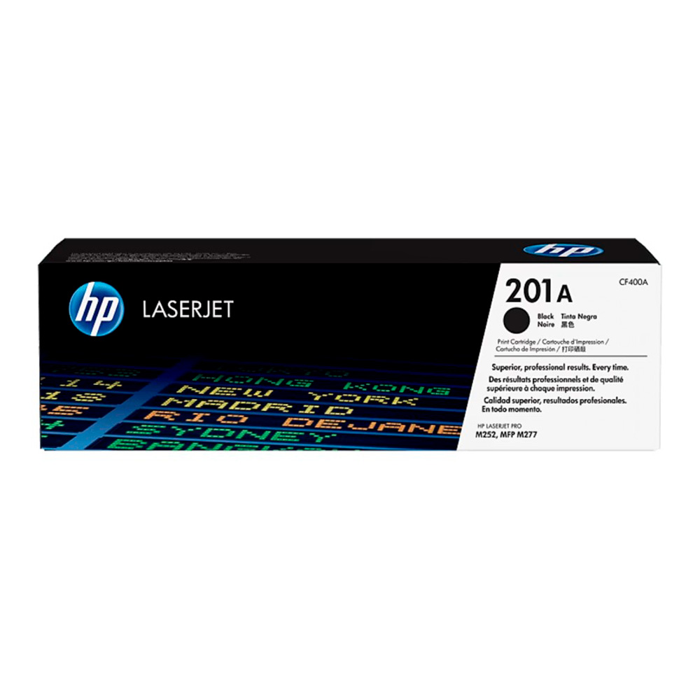 Cartucho de Toner HP CF400A serie 201A Negro