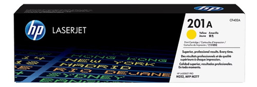 Cartucho de Toner HP CF402A serie 201A Amarillo