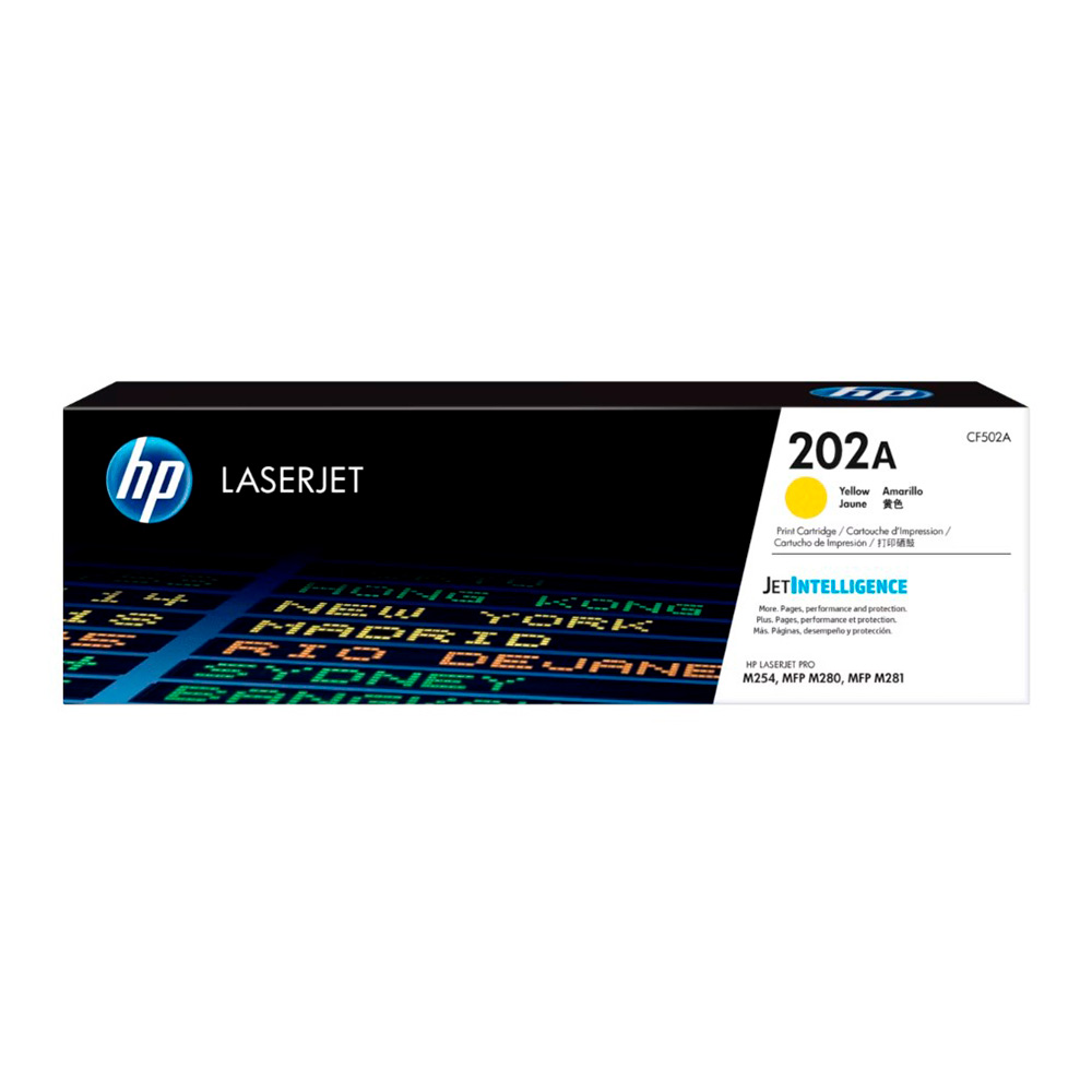 Cartucho de Toner HP CF502A serie 202A Amarillo