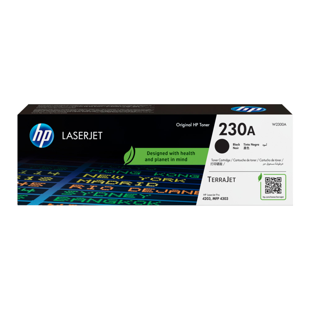 Cartucho de Toner HP W2300A serie 230A Negro
