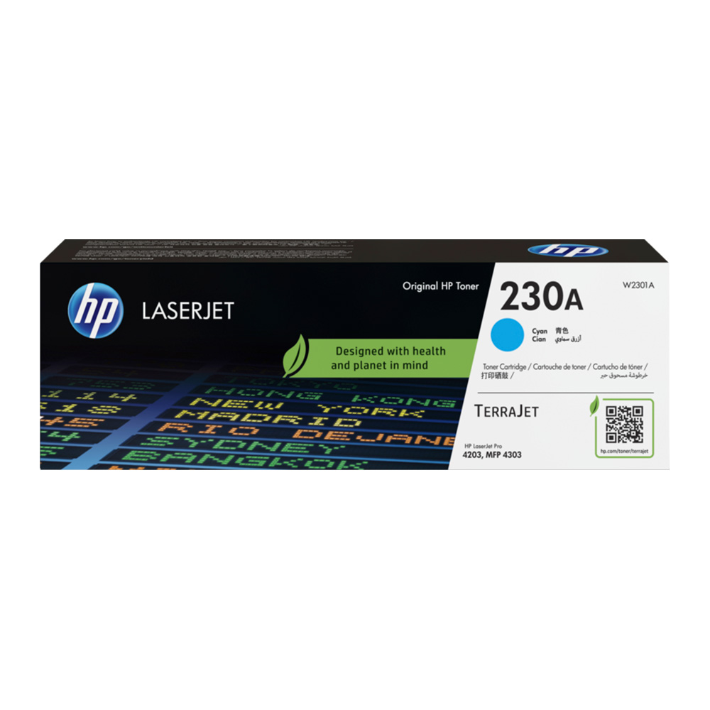 Cartucho de Toner HP W2301A serie 230A Cian