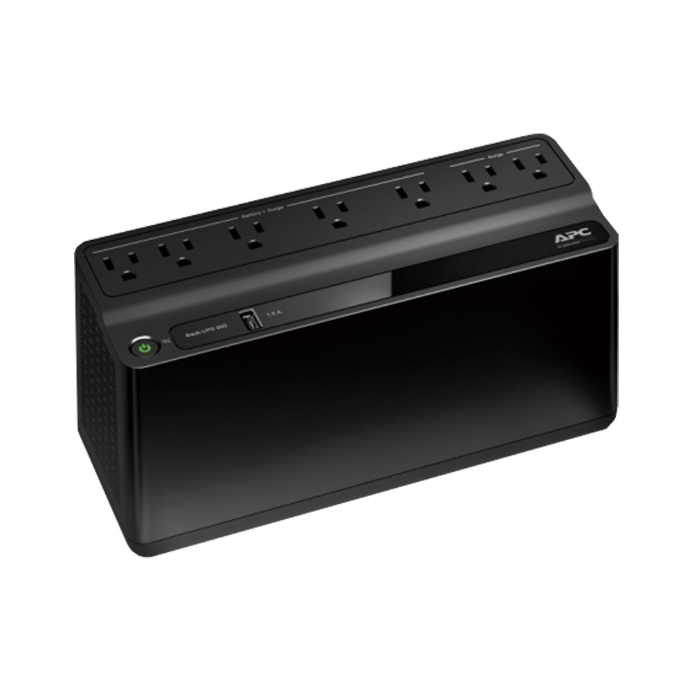 UPS APC BE600M1 600VA 120V 6 salidas Puerto de carga USB