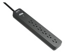 Supresor de Picos de Corriente APC PE63 120V 6 Salidas
