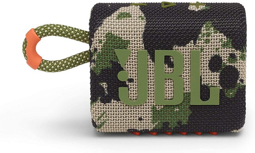 JBL Corneta Portátil GO 3 Camuflada