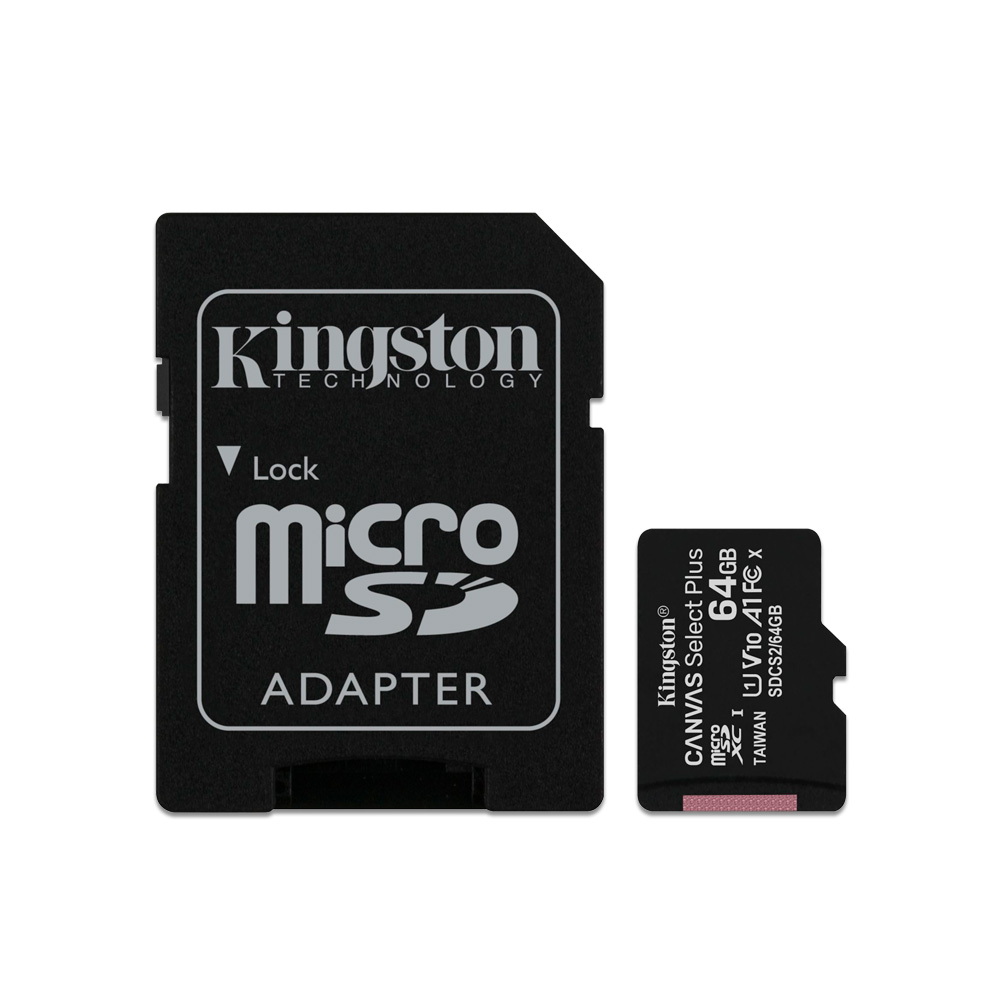 Memoria MicroSD Kingston Canvas Select Plus SDCS2 64GB
