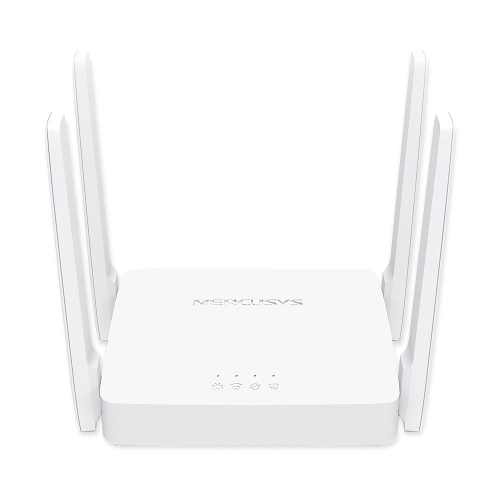 Router Mercusys AC10 Inalámbrico DualBand AC1200 4 Antenas