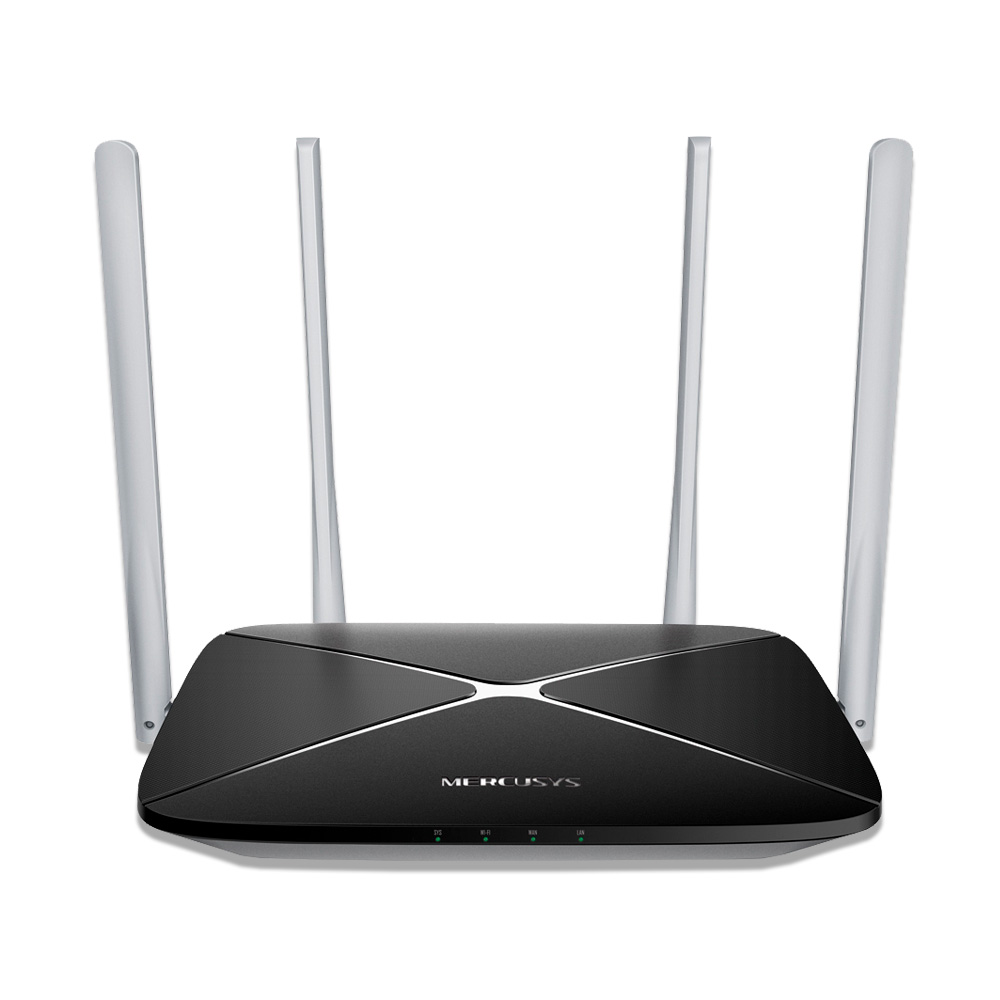 Router Mercusys AC12G AC1300 400Mbps 2.4 GHz y 867 Mbps en 5 GHz 4 antenas