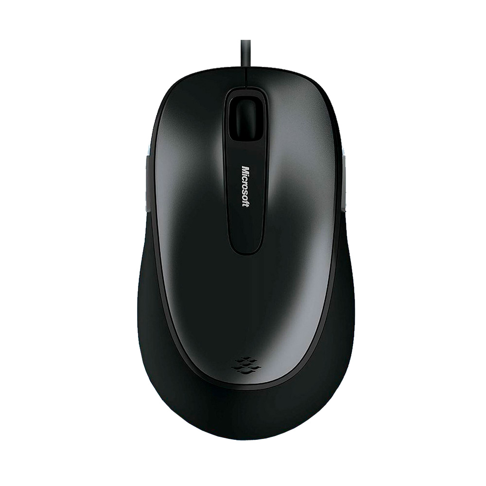 Mouse Óptico Cableado Microsoft Negro 4EH-00004