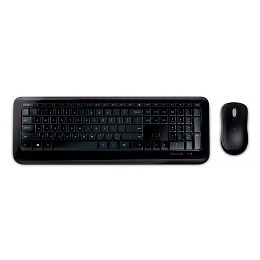 Combo Teclado + Mouse Microsoft 850 Inalámbrico Negro - PN9-00004