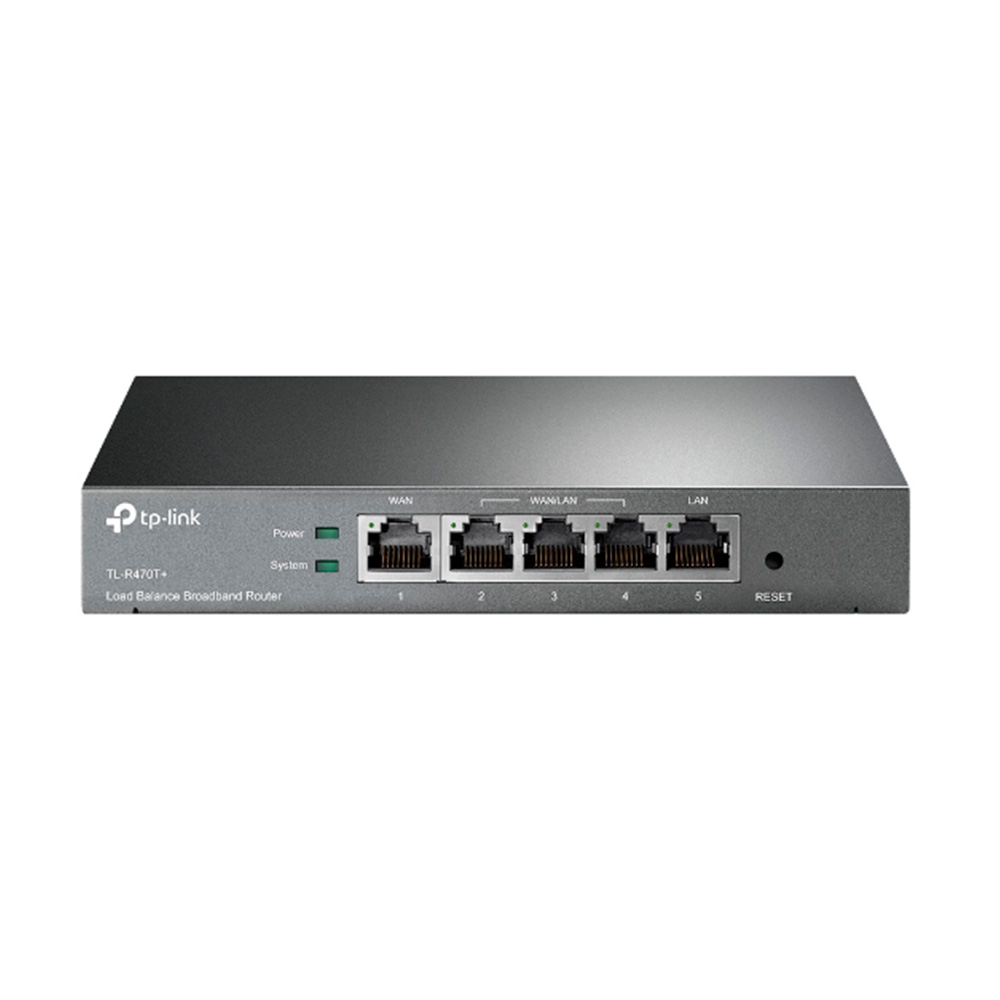 Balanceador de Carga TP-Link 4 WAN - TL-R470T+