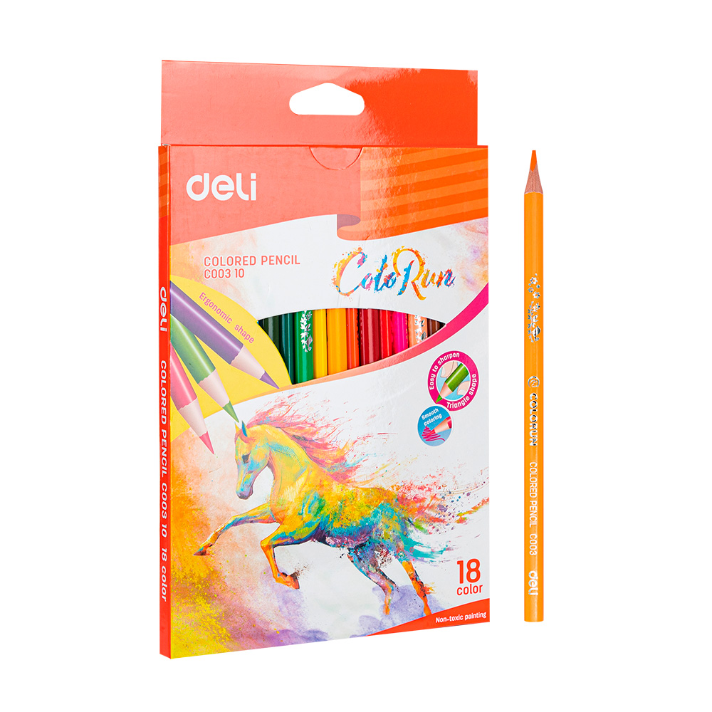 Colores Colorun Deli caja 18 colores *UMV-Inner de 24 cajas*