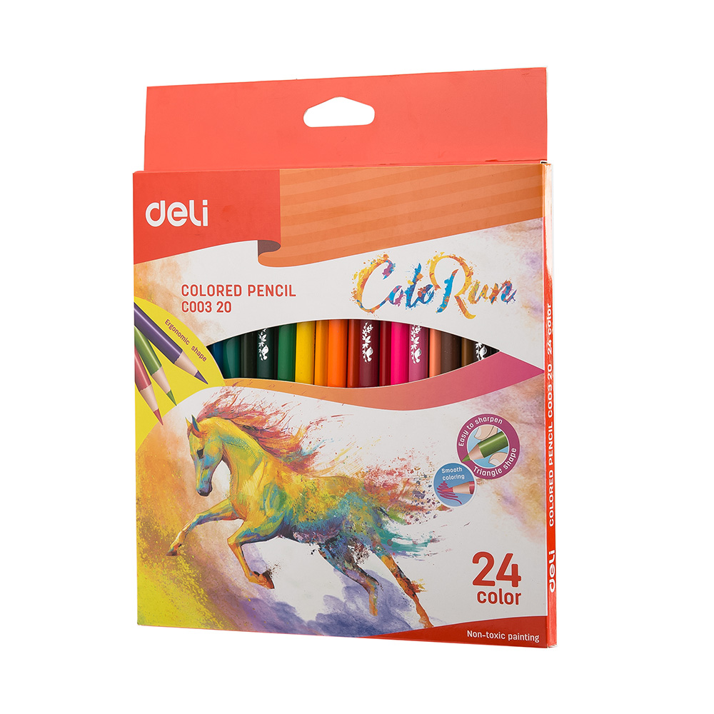 Colores Colorun Deli caja 24 colores *UMV-Inner de 24 cajas*