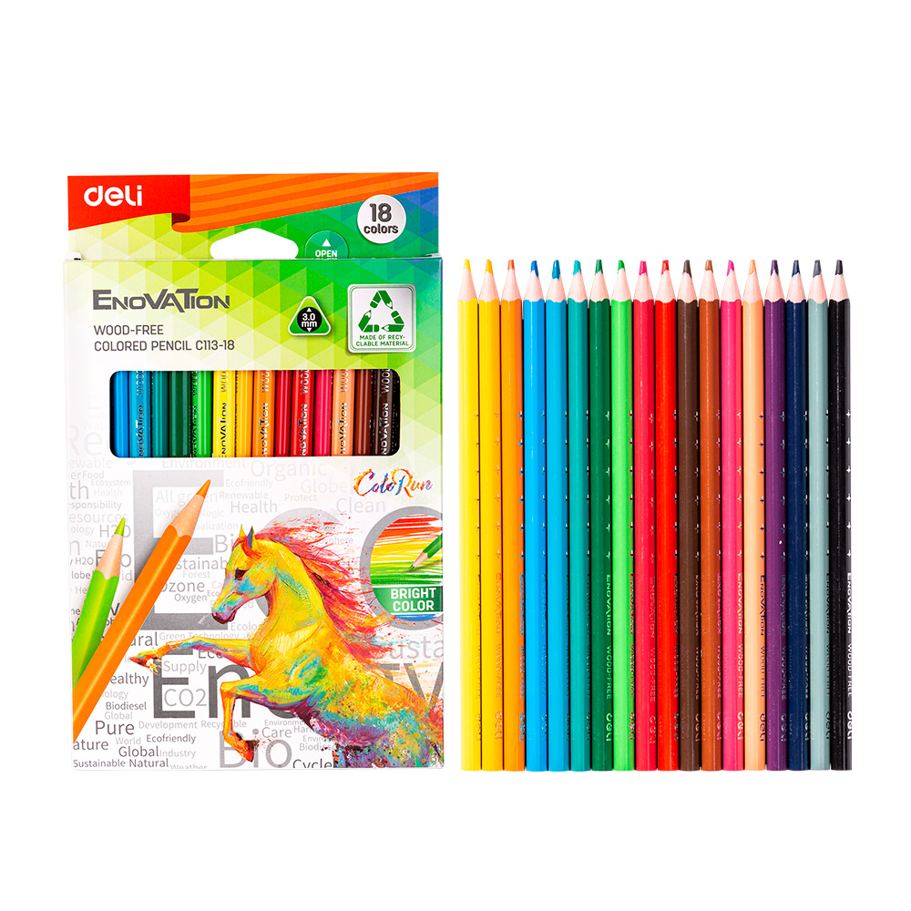 Colores Ecológicos Enovation Deli caja 18 colores *UMV-Inner de 24 cajas*