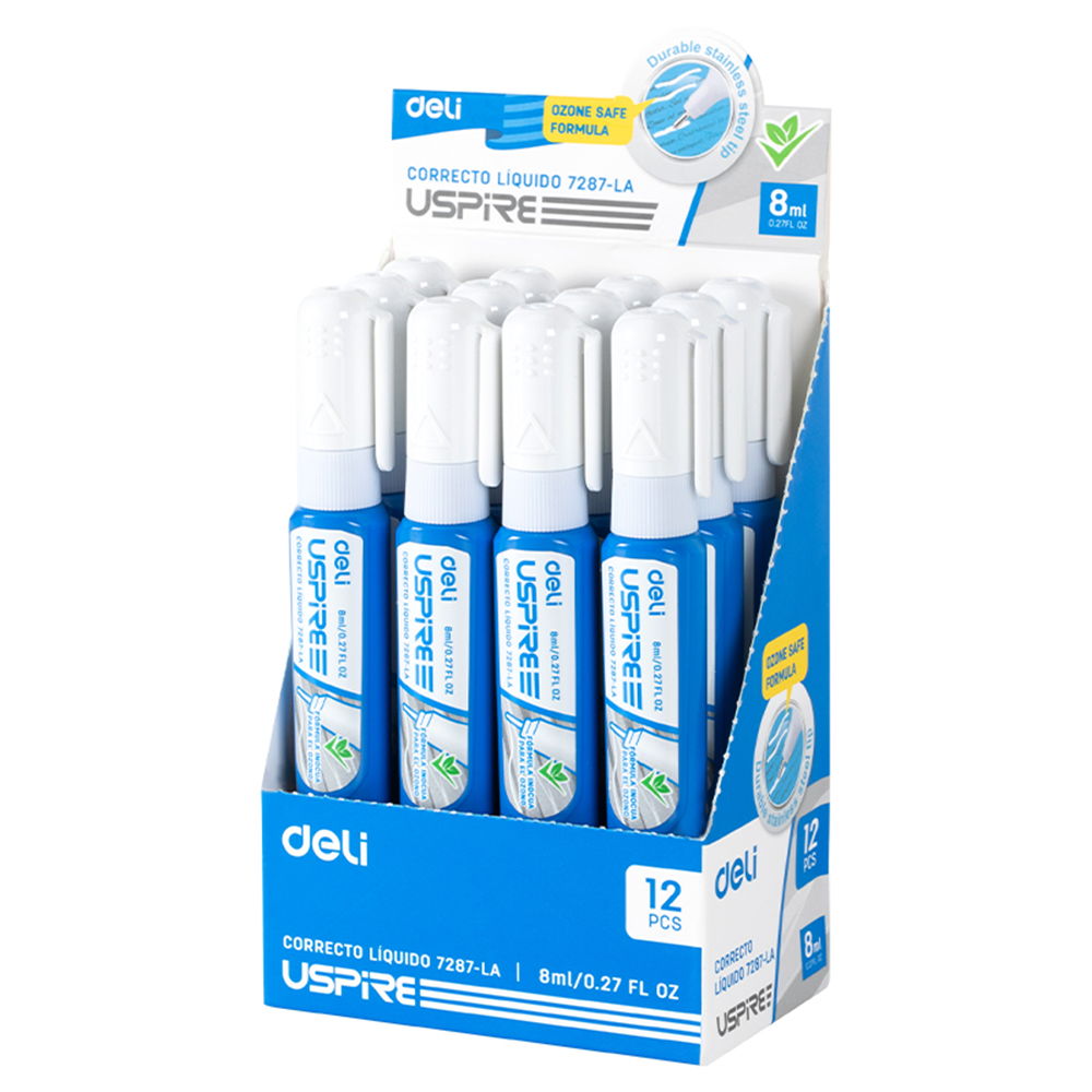 Corrector Líquido 8ml Cover Up Deli *UMV-Display 12und*