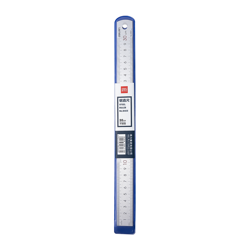 Regla Metálica 30cm Deli *UMV-6und*
