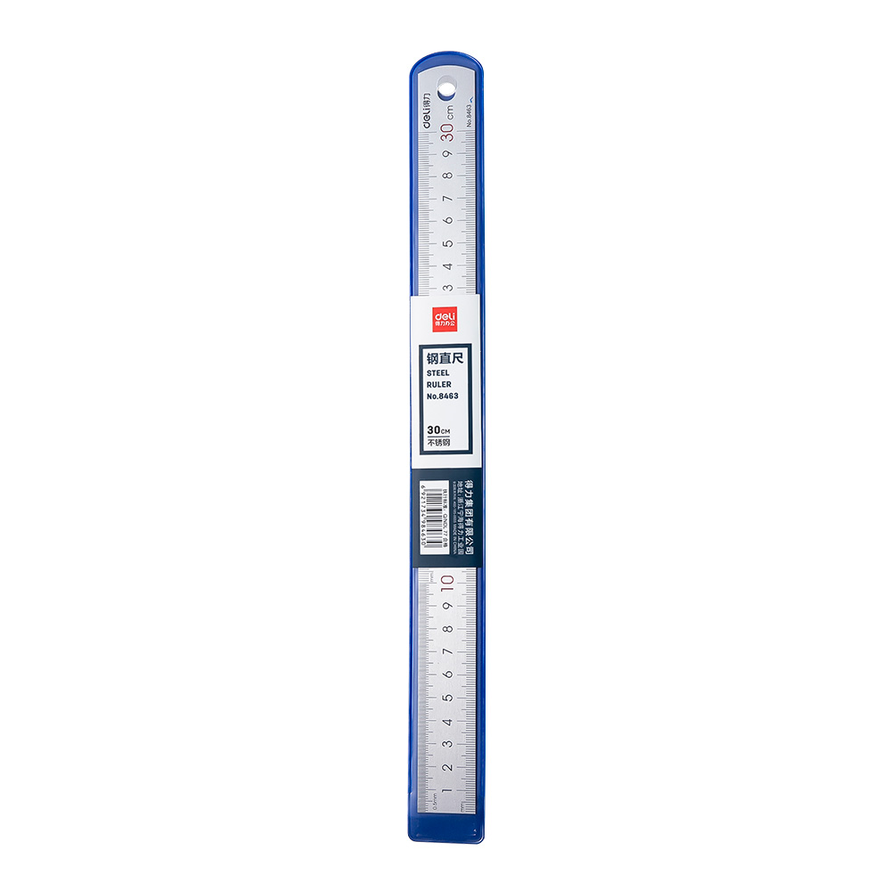 Regla Metálica 30cm Deli *UMV-6und*