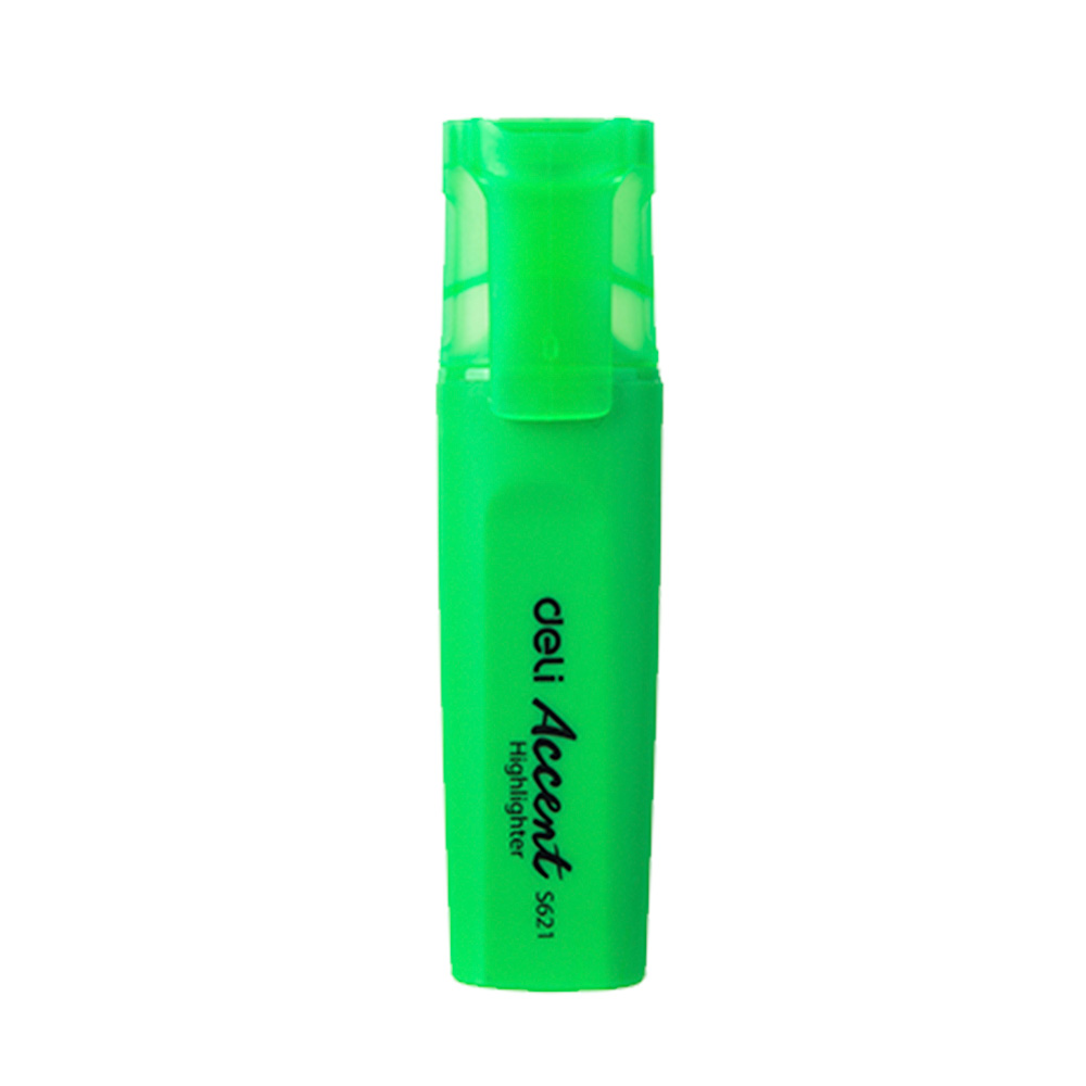 Resaltador Verde p/biselada Accent-Deli *UMV-1 caja de 10und*