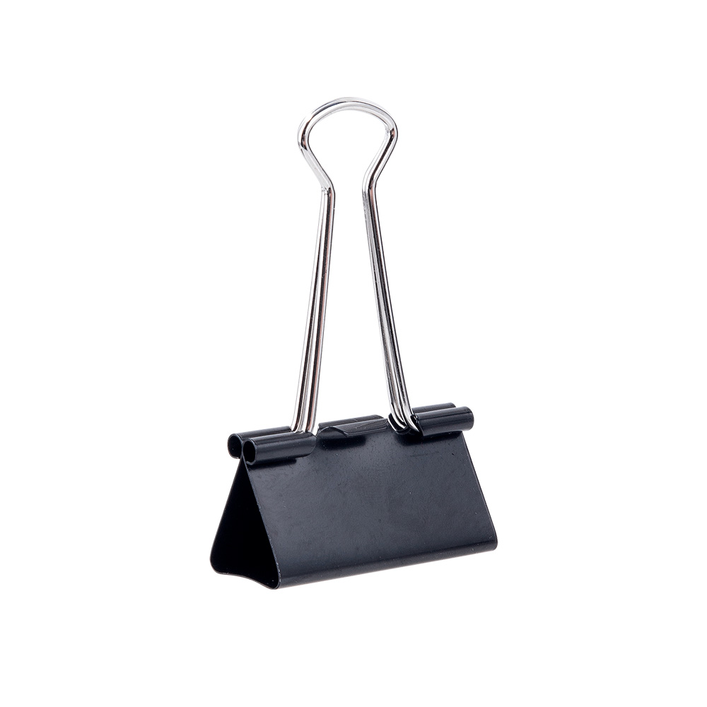 Clip Binder 41mm #2 negro Deli caja 12 und *UMV-Inner de 6 cajas*