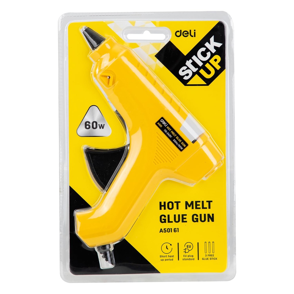Pistola de Silicone 60W Deli 11mm *UMV 1 und*