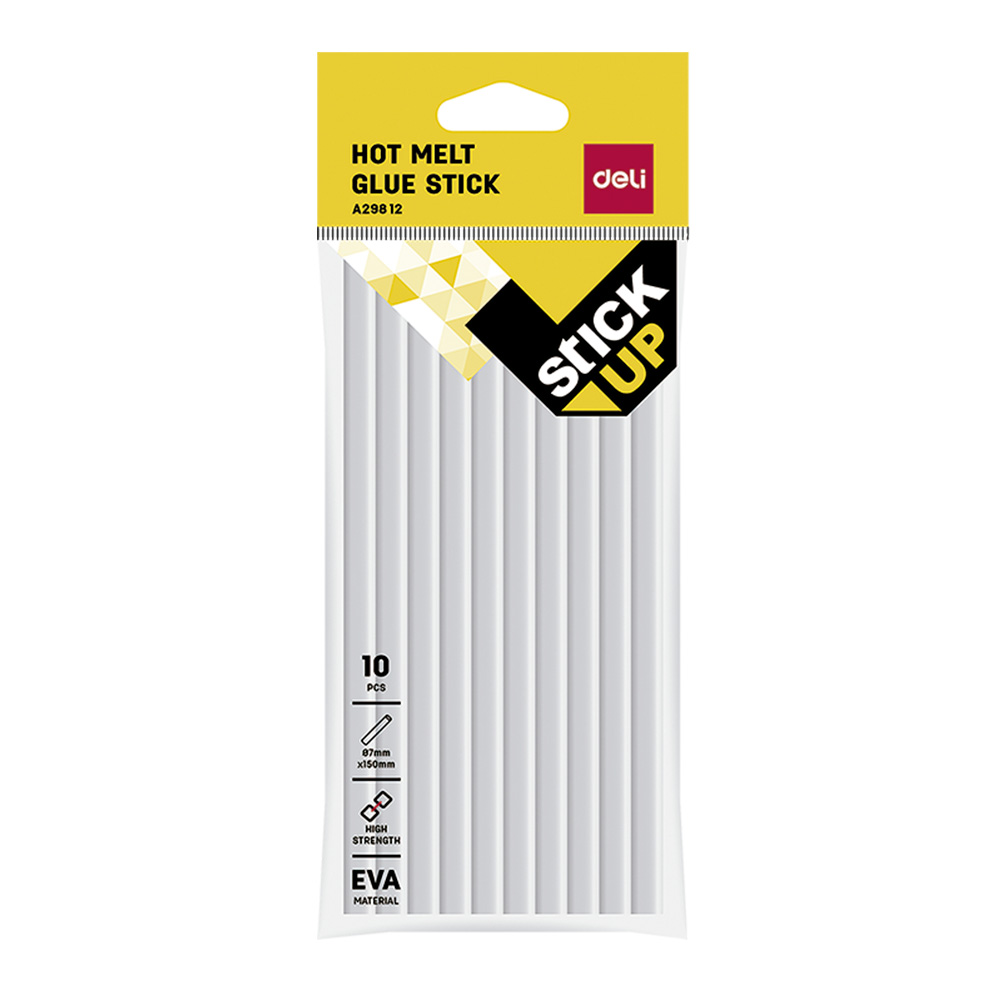 Barra de Silicone Deli 11x200mm *UMV-6packs de 10 barras*