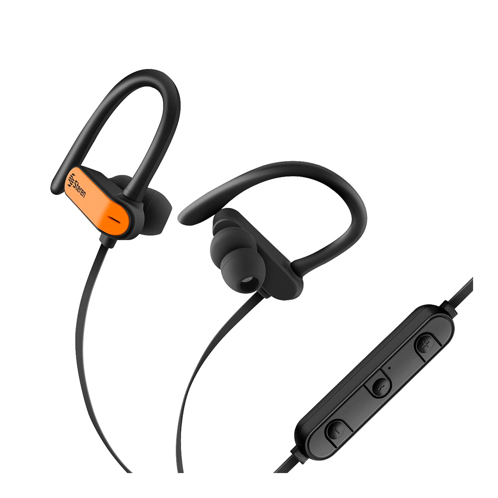 Audífonos inalámbricos Bluetooth Steren Sport batería 9h negros