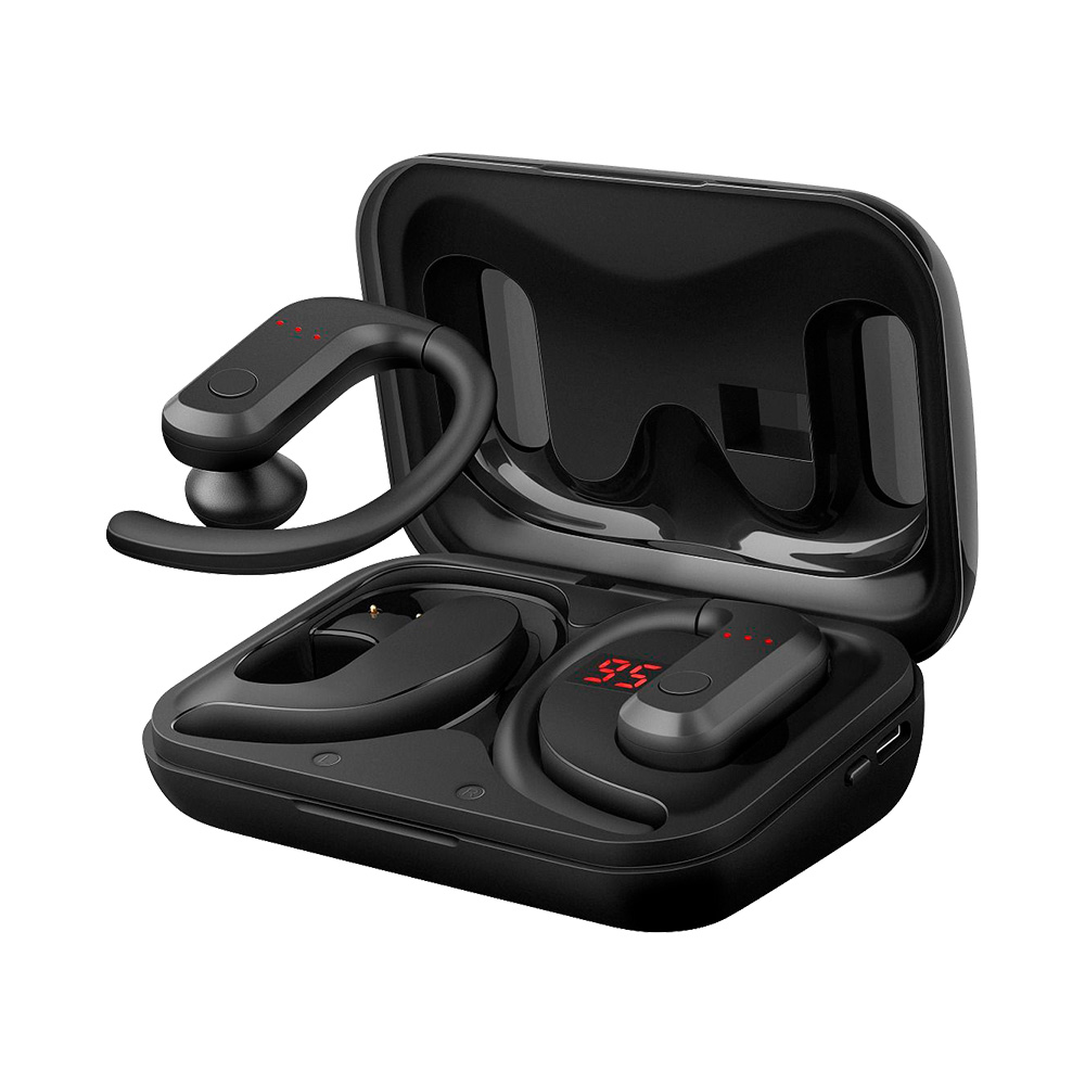 Audífonos inálambricos Bluetooth Steren FreePods Sport True negros