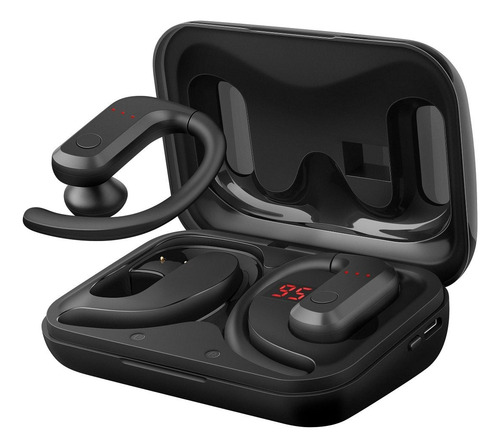 Audífonos inálambricos Bluetooth Steren FreePods Sport True negros