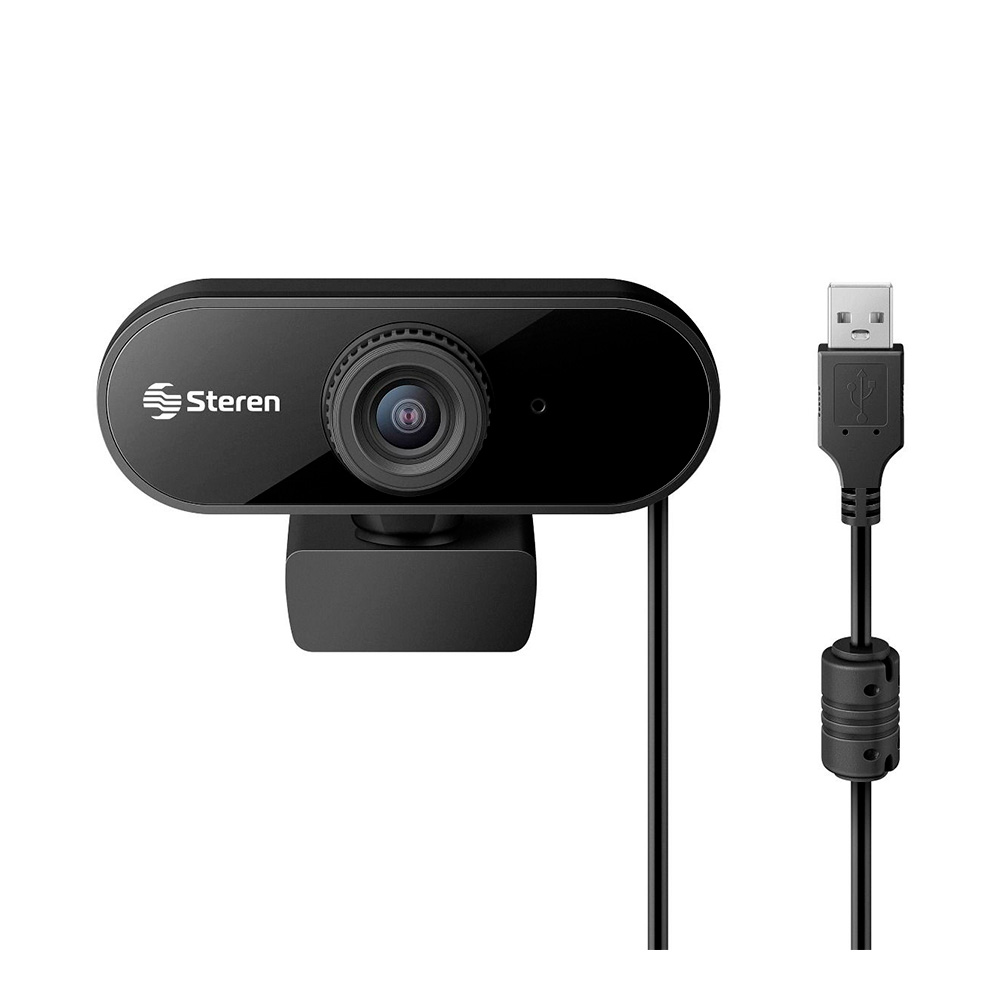 Webcam USB Steren con micrófono incorporado 2K