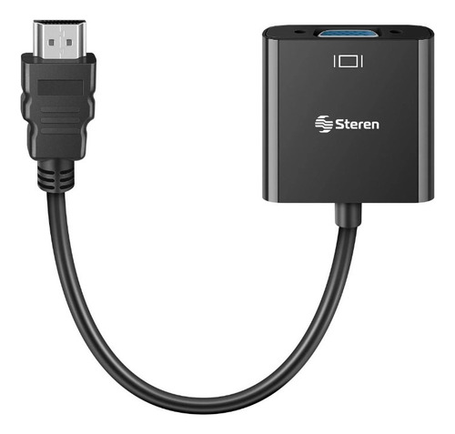 Adaptador Convertidor HDMI a VGA Macho a Hembra Steren