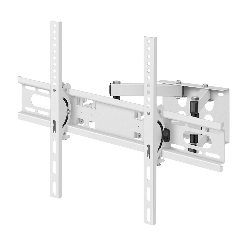 Base para TV Steren para pantallas 37" a 83" con brazo movible Blanco