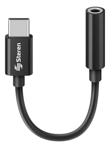 Adaptador Convertidor USB C a 3.5mm Steren