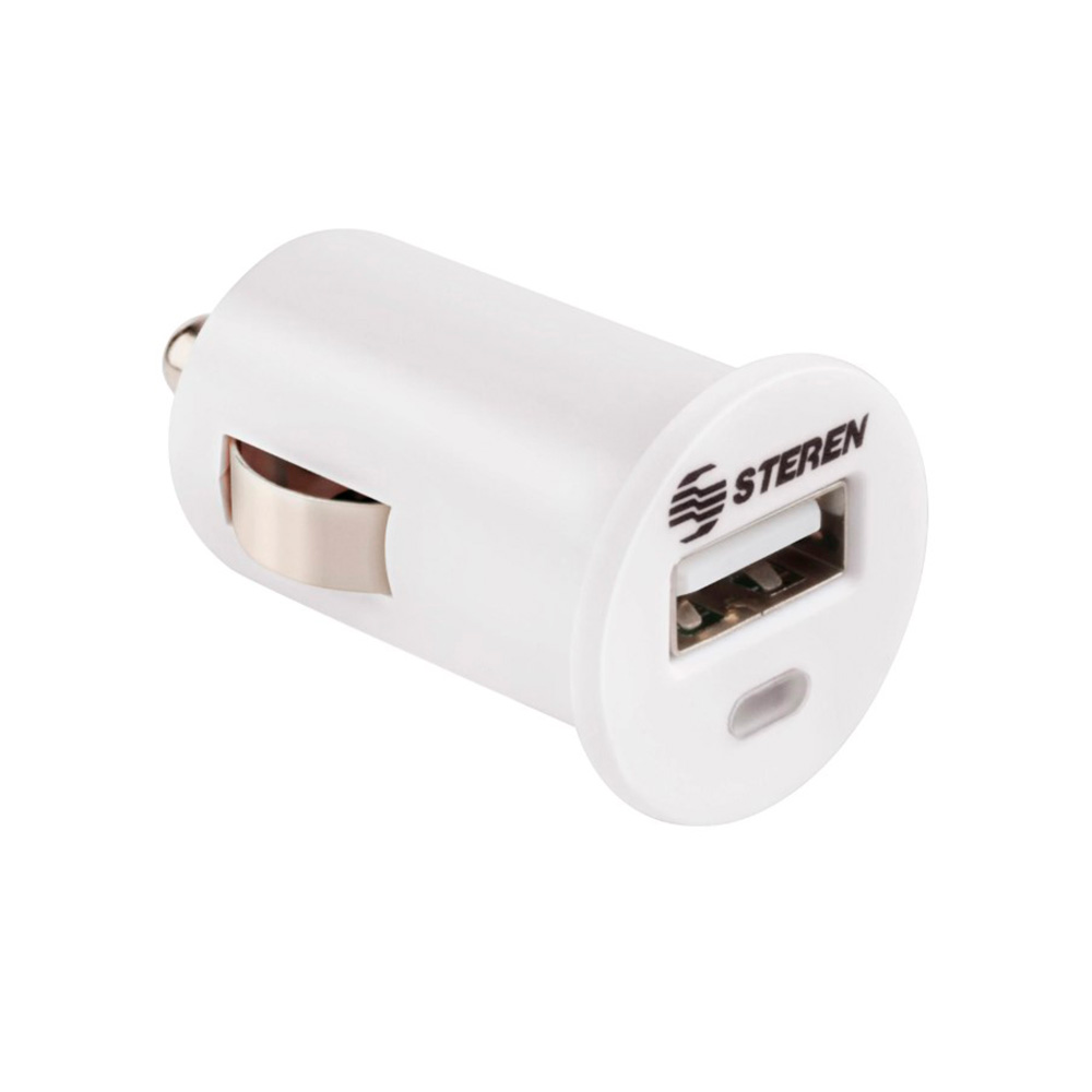 Cargador carro USB carga rápida Steren 