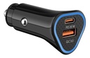 Cargador carro USB + USB C Turbo Charge QC 38W Steren