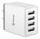 Cargador USB de 4 puertos Steren