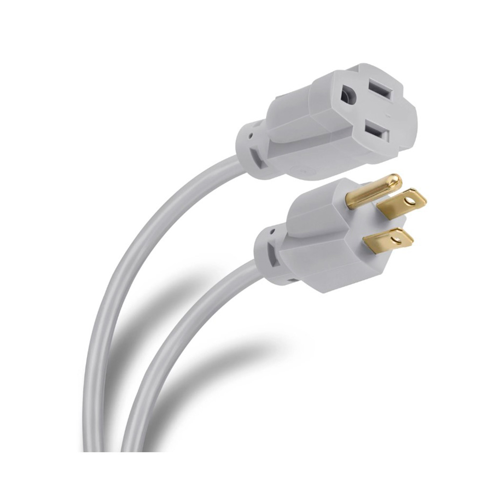 Cable de extensión eléctrica Steren 3M 1 toma para uso rudo